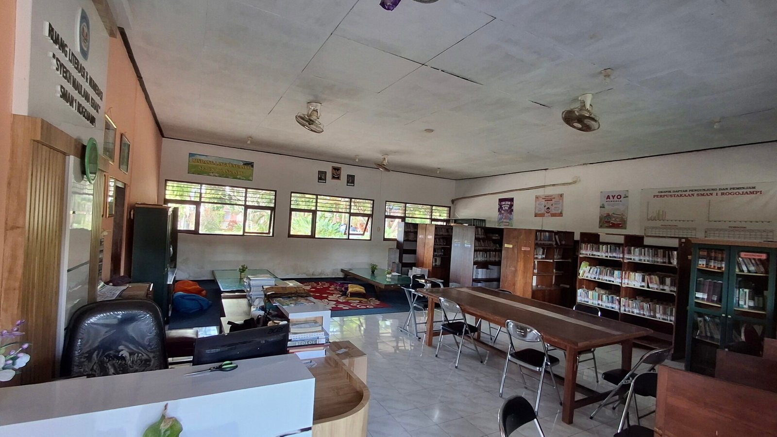 PERPUSTAKAAN (Ruang Literasi & Numerasi â€œSYEKH MAULANA ISHAKâ€)
